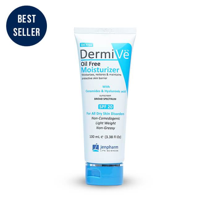 DermiVe Oil Free Whitening Face Moisturizer