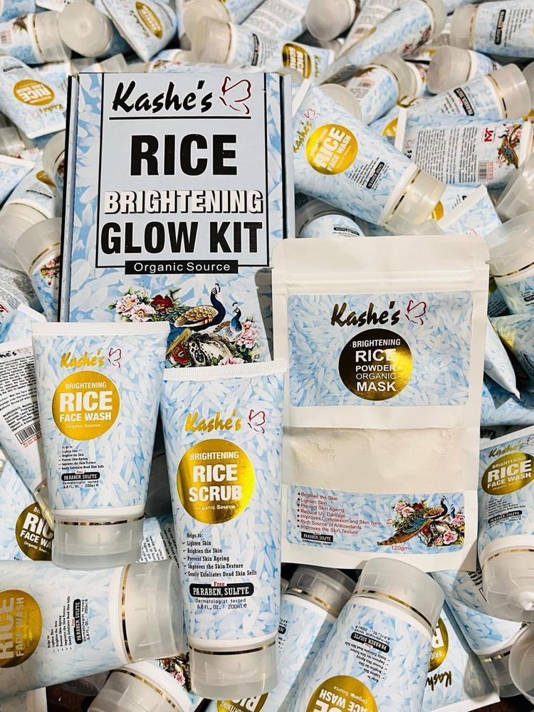 Kashe's Rice Whitening Glow Kit