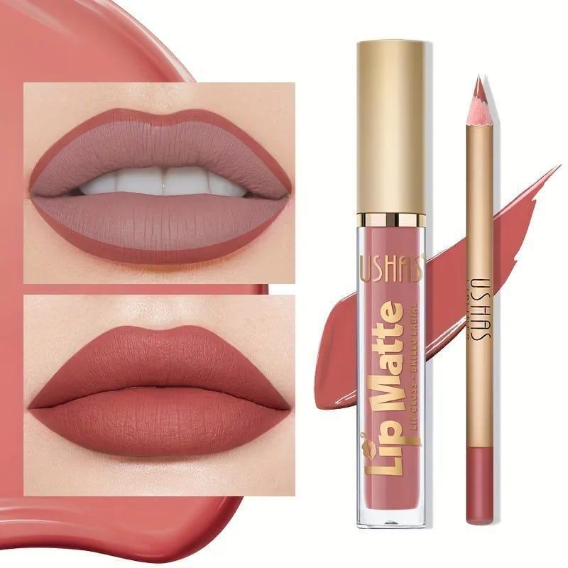 Ushas 2 in 1 Lip Matte & Lip Liner