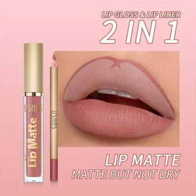 Ushas 2 in 1 Lip Matte & Lip Liner