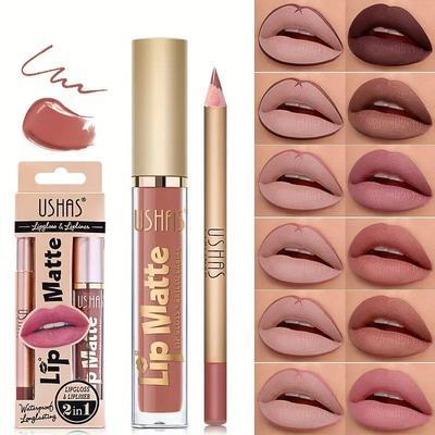 Ushas 2 in 1 Lip Matte & Lip Liner