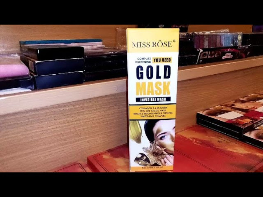 Miss Rose Gold Whitening Face Mask